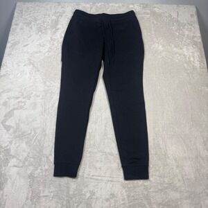 NWOT American Giant Womens Ponte Drawstring Joggers Pants S Black Pull On‎